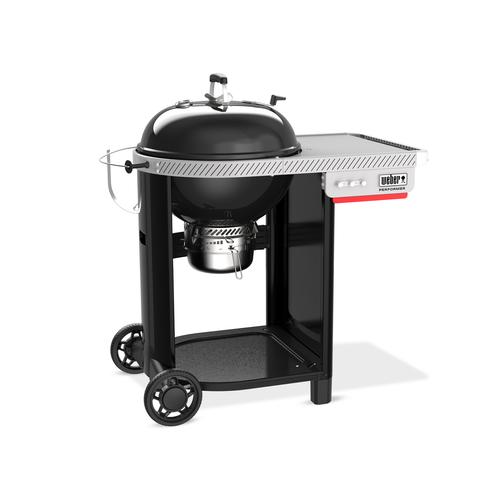 Visuel 3 du produit Barbecue charbon Performer Premium coloris noir en acier émaillé Weber - Ø 57 x 110,5 x 76,2 cm