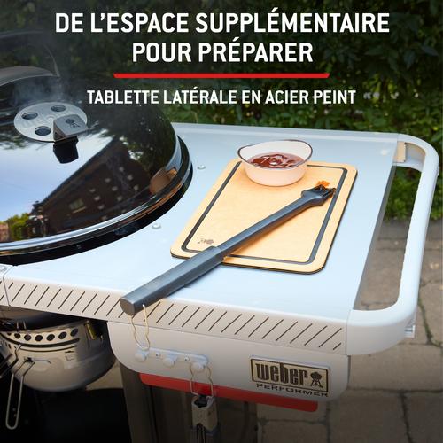 Visuel 7 du produit Barbecue charbon Performer Premium coloris noir en acier émaillé Weber - Ø 57 x 110,5 x 76,2 cm