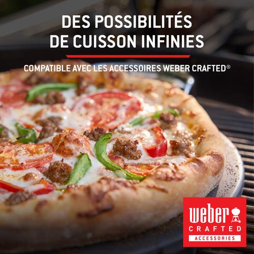 Visuel 10 du produit Barbecue charbon Performer Premium coloris noir en acier émaillé Weber - Ø 57 x 110,5 x 76,2 cm