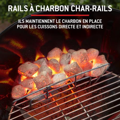 Visuel 6 du produit Barbecue charbon coloris noir Weber Master-Touch GBS E-5750 - diamètre 57 cm