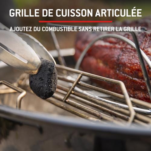 Visuel 7 du produit Barbecue charbon coloris noir Weber Master-Touch GBS E-5750 - diamètre 57 cm