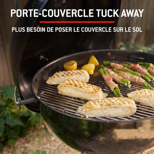 Visuel 8 du produit Barbecue charbon coloris noir Weber Master-Touch GBS E-5750 - diamètre 57 cm