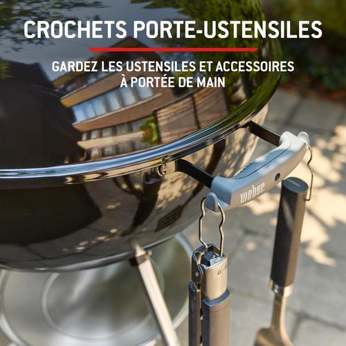 Visuel 12 du produit Barbecue charbon coloris noir Weber Master-Touch GBS E-5750 - diamètre 57 cm