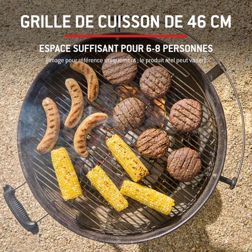 Visuel 5 du produit Barbecue charbon Original Kettle E-4710 coloris noir Weber - Ø 47 x 96 cm