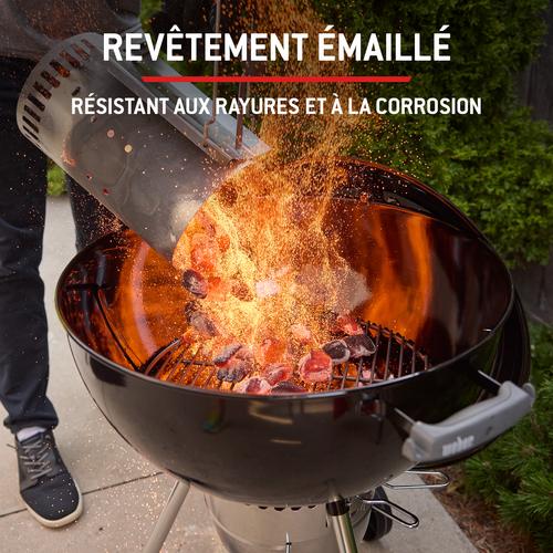 Visuel 9 du produit Barbecue charbon Original Kettle E-5710 coloris noir Weber - Ø 57 x 98 cm