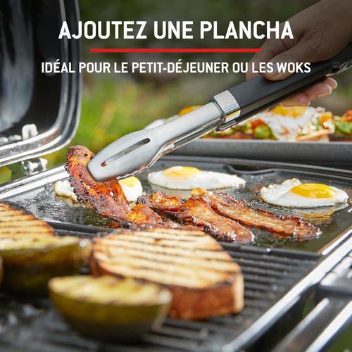 Visuel 4 du produit Barbecue gaz coloris noir Weber Traveler Stealth - 111 x 94 x 58 cm