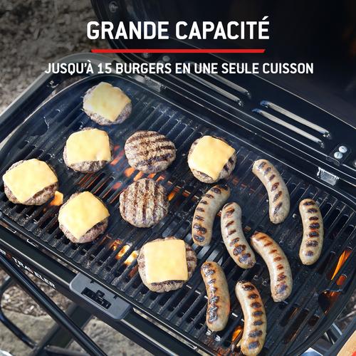 Visuel 12 du produit Barbecue gaz coloris noir Weber Traveler Stealth - 111 x 94 x 58 cm