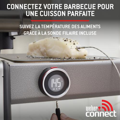 Visuel 6 du produit Barbecue gaz Spirit EPX-435R  coloris noir en fonte émaillé Weber - 118 x 65 x 132 cm