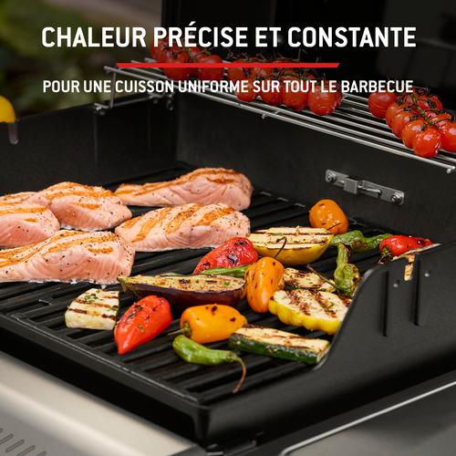 Visuel 10 du produit Barbecue gaz Spirit EPX-435R  coloris noir en fonte émaillé Weber - 118 x 65 x 132 cm