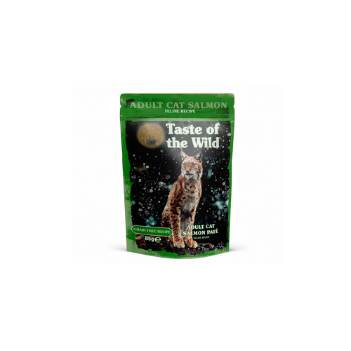 Visuel 1 du produit Pâtée pour chat adulte au saumon Taste of the Wild - 85 g