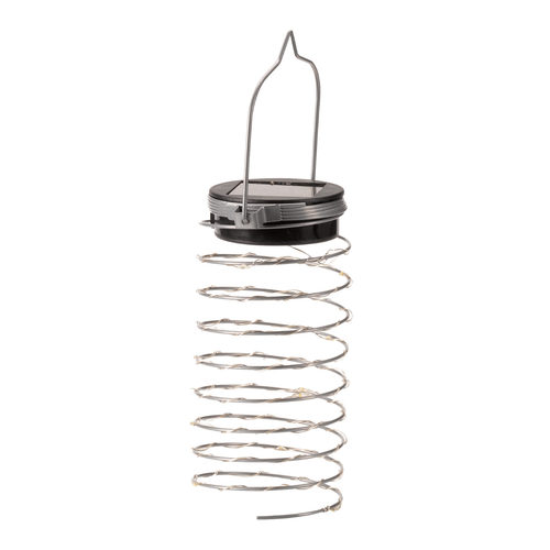 Visuel 1 du produit Lanterne solaire Spiralight Spring - Ø 8,5 x H 15,5 cm
