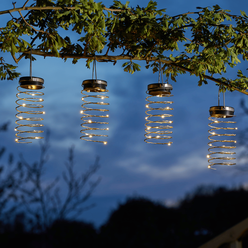 Visuel 2 du produit Lanterne solaire Spiralight Spring - Ø 8,5 x H 15,5 cm