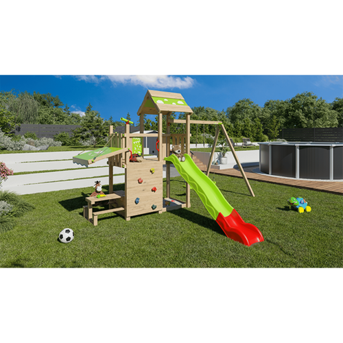 Visuel 3 du produit Aire de jeux Aléo by Trigano en bois Snack Xpression - H 2,20 m