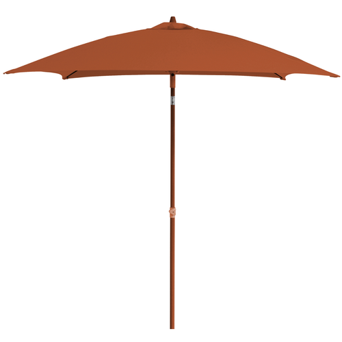 Visuel 1 du produit Parasol en aluminium droit inclinable Proloisirs Sienne - 2 x 2 m
