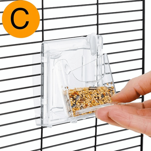 Visuel 6 du produit Cage pour oiseau avec armature en bois certifié FSC® Ferplast Giuletta 6 - 81 x 41 x h 64 cm