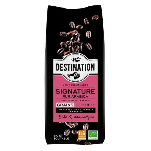 Visuel 1 du produit Café bio en grains équitable Destination Signature - 1 kg