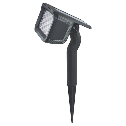 Visuel 1 du produit Spot extérieur Power spot pro 100 lm coloris noir en aluminium - 18 cm
