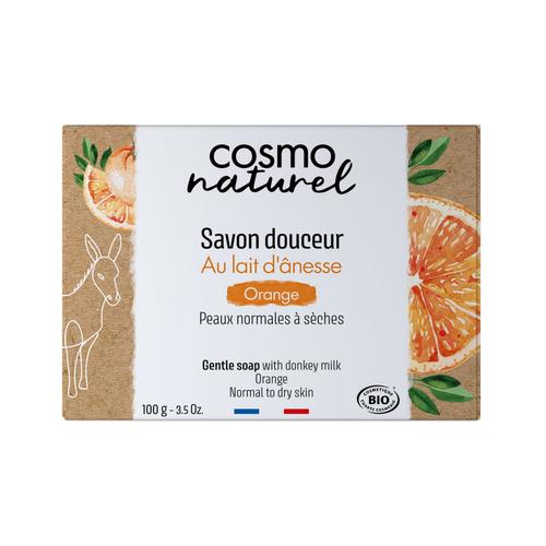 Visuel 1 du produit Savon Ânesse Agrumes bio Étui 100 g orange