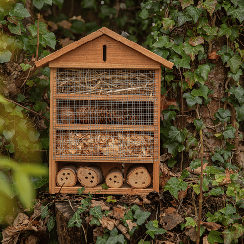 Visuel 4 du produit Petit hôtel à insectes en sapin Douglas