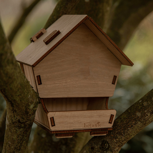 Visuel 5 du produit Kit mangeoire en bois botanic® (à monter)