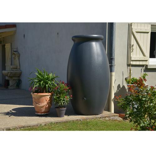 Visuel 2 du produit Récupérateur d'eau Toscane anthracite Bellijardin - 1000 litres