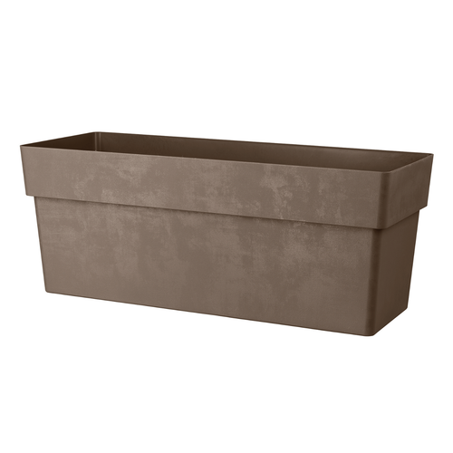 Visuel 1 du produit Muret en plastique injecté camel Deroma Like R - 99 x 38 x 39 cm