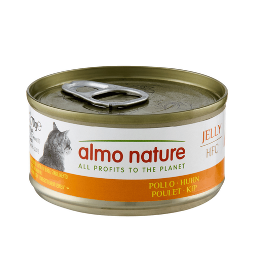 Visuel 1 du produit Pâtée pour chat HFC Jelly au poulet Almo Nature - 70 g