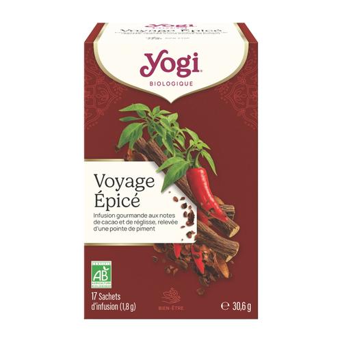Visuel 1 du produit Yogi Voyage Épicé Bio- 17 sachets