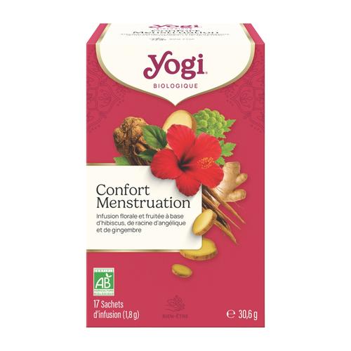 Visuel 1 du produit Yogi Confort Menstruation Bio – 17 sachets