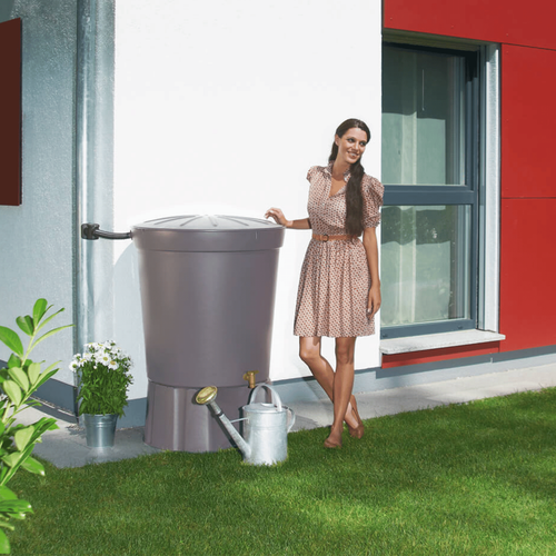 Visuel 3 du produit Récupérateur à eau Garancia - 300 L Gris graphite
