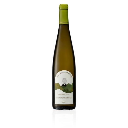 Visuel 1 du produit Vin blanc bio d’Alsace Gewurztraminer moelleux - 75 cl