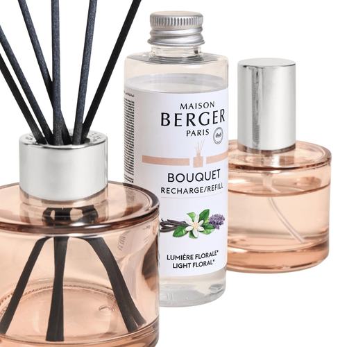 Visuel 2 du produit Duo mini spray Ophélia senteur lumière florale Maison Berger Paris - 90 x 50 ml