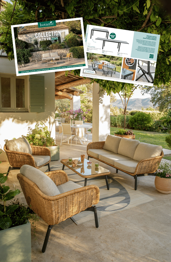 Mise en avant du catalogue plein air botanic® 2026