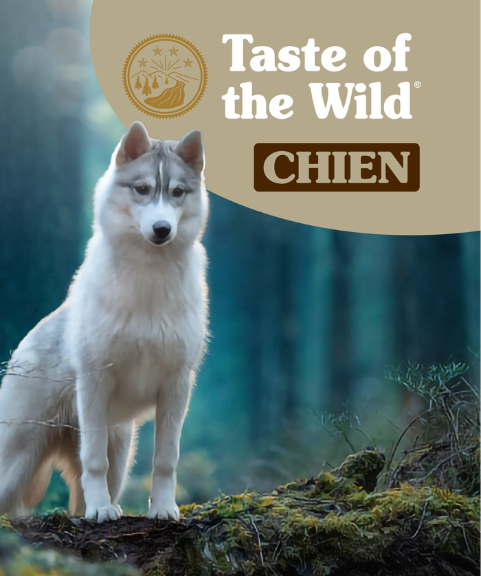 Tête de gondole chien page marque TOTW mobile