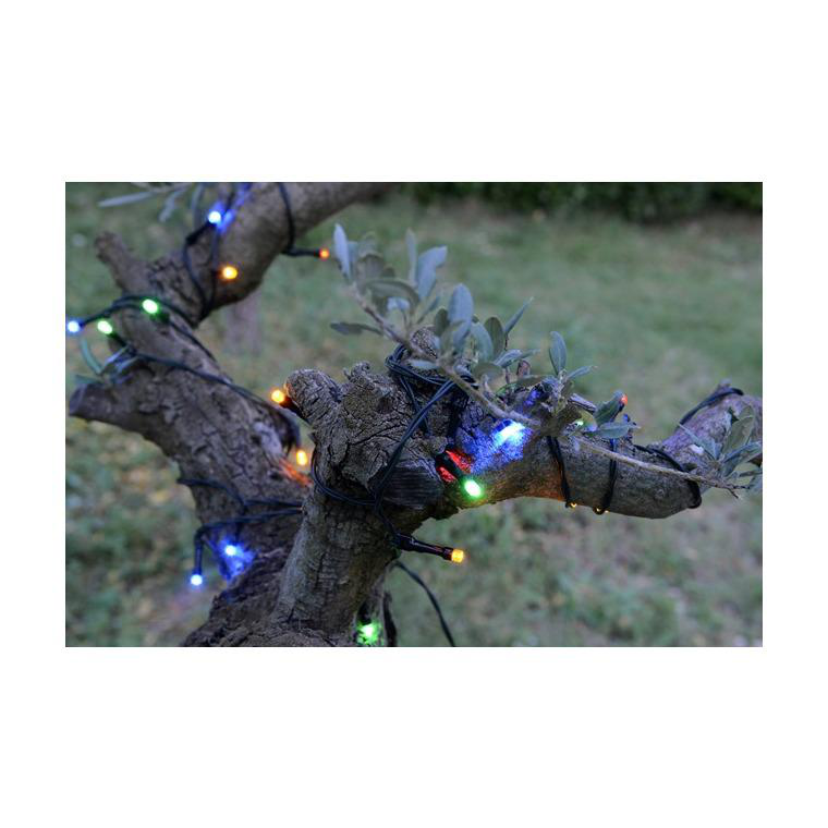 ELKTRY 50M 2000 LED Lumières d'Arbre de Noël Extérieur/Intérieur, Fil
