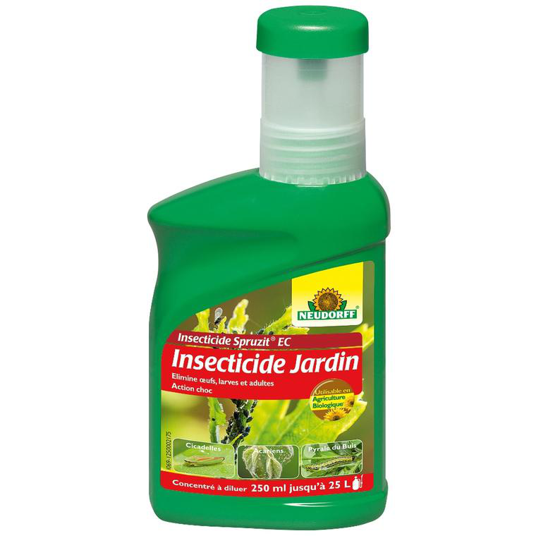 Insecticide jardin Neudorff Spruzit concentré 250 ml
