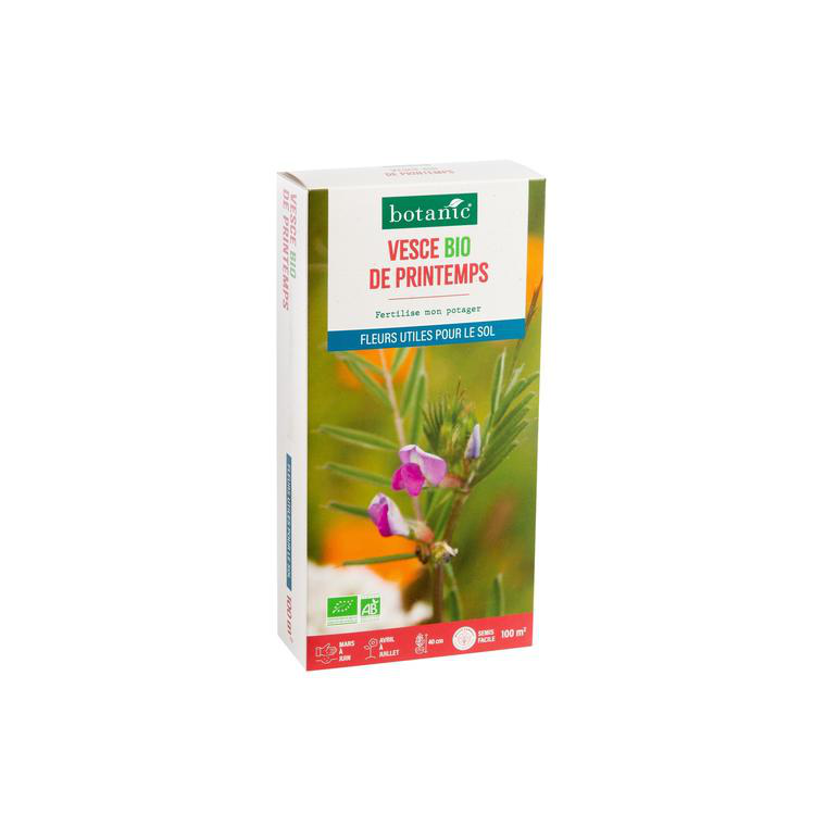 Graines de Vesce de printemps bio botanic® - graines à semer (100 m² ...