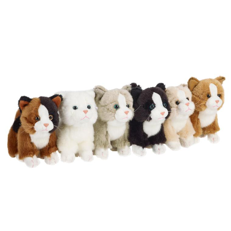 Petit chat peluche 16 cm pour tout ge