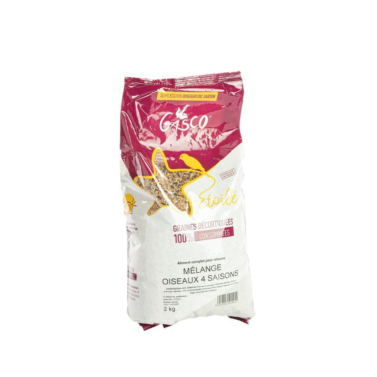 Nourriture Hiver Oiseaux Sauvages 25 Kg - Mélange Graines, Riche En Oméga-3 - Pour Mangeoires Jardin, Balcon - 6