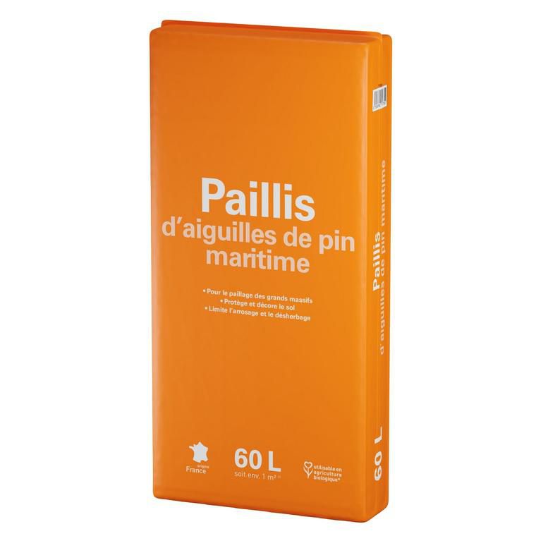 Paille De Pin (aiguilles De Pin Blanc) - Boîte De 2 Livres, Pour Litière Animale Ou Paillage Jardin