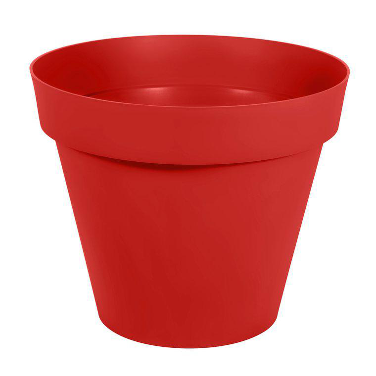 Eda Soucoupe 28 cm pour pot 40 cm - Rouge rubis - Eda pas cher