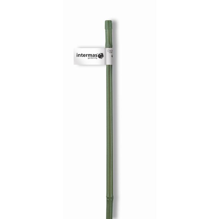 Lot De 10 Tuteurs En Bambou Plastifié - Diamètre 12-14 Mm, Longueur 150 Cm - Pour Jardinage, Tomates, Plantes Grimpantes