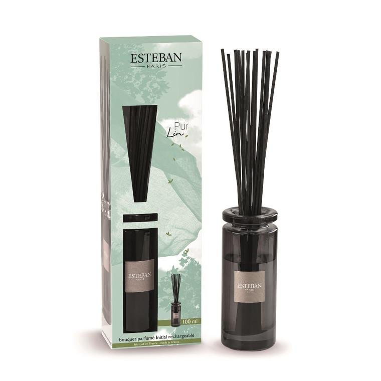 Esteban Pur Lin Recharge Bouquet Parfumé 250 ML - Refill Parfum D'Intérieur