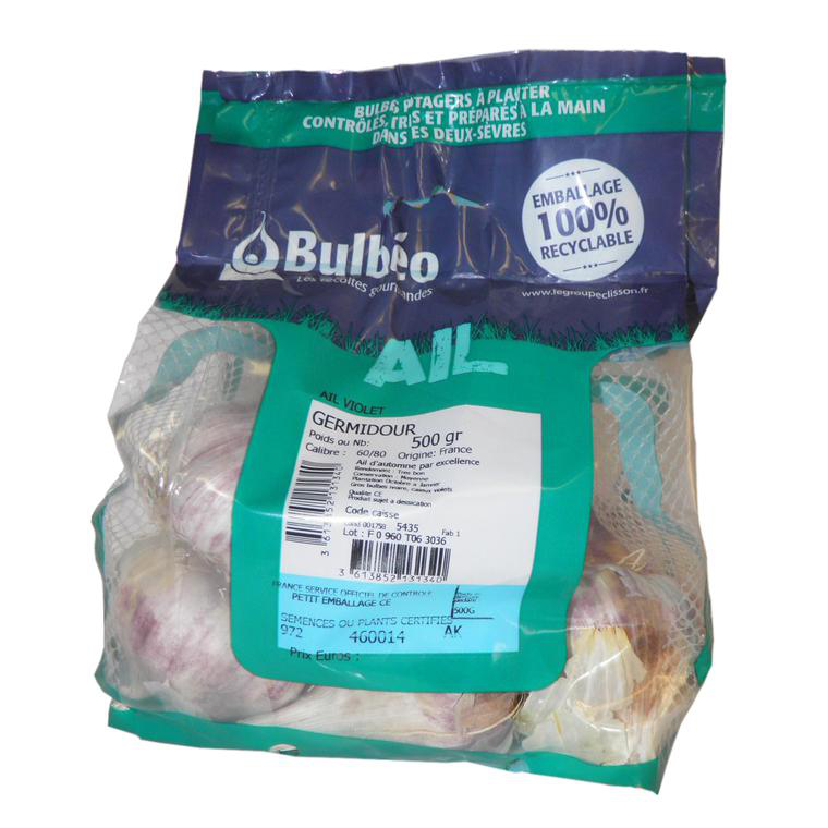 Ail violet germidour filet de 500 g calibre 60+ | botanic