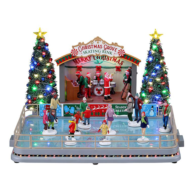 Patinoire village de noel store