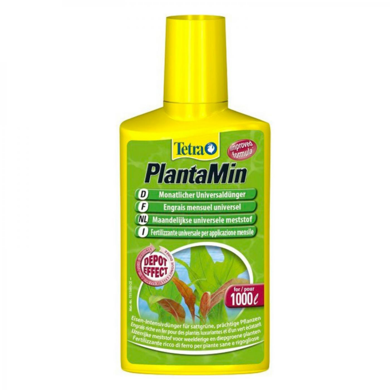 Engrais liquide pour aquarium TETRA BASSIN PlantaMin - 250 ml | botanic®