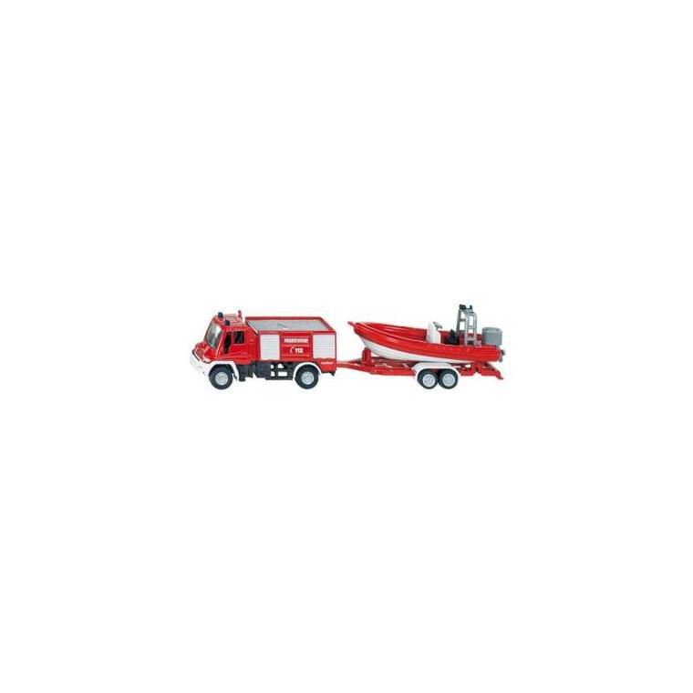 Camion Pompier Siku - Mercedes Ziegler - PMPB5-0229 - Occasion Sans Boîte