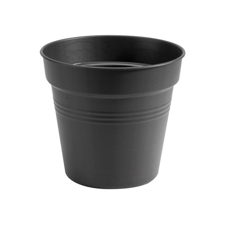 Flower Pot Dish Elho Green Basic XXL Black Plastic 72,2 cm