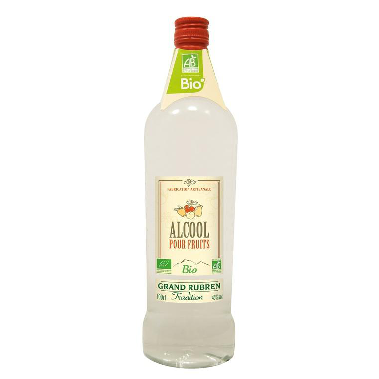 Alcool pour fruits bio 45°. La bouteille de 100 cl botanic® — free download