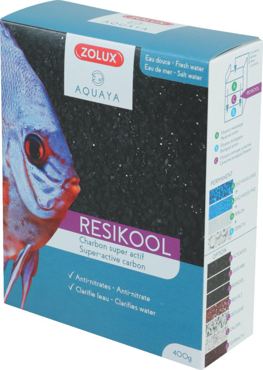 Charbon Actif Pour Aquarium Et Filtres à Eau - Cubes Purificateurs 2 Cm, Surface 180 M²/g - Pour Aquarium, Abreuvoir, étang
